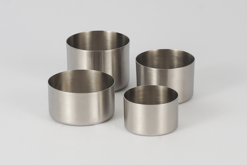 KAP-Cylindrical stainless steel bowls