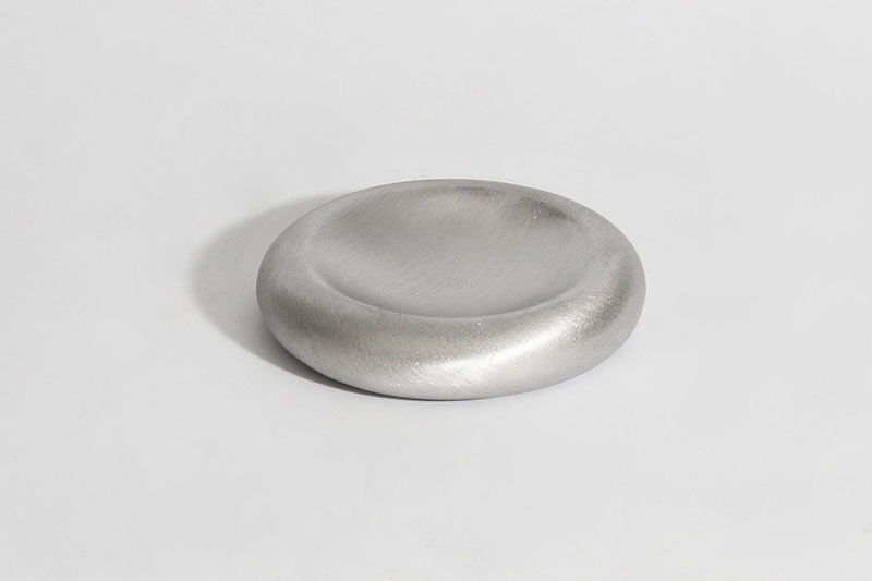 KAP-Pebble Donut Cast Aluminum Solid Ashtray