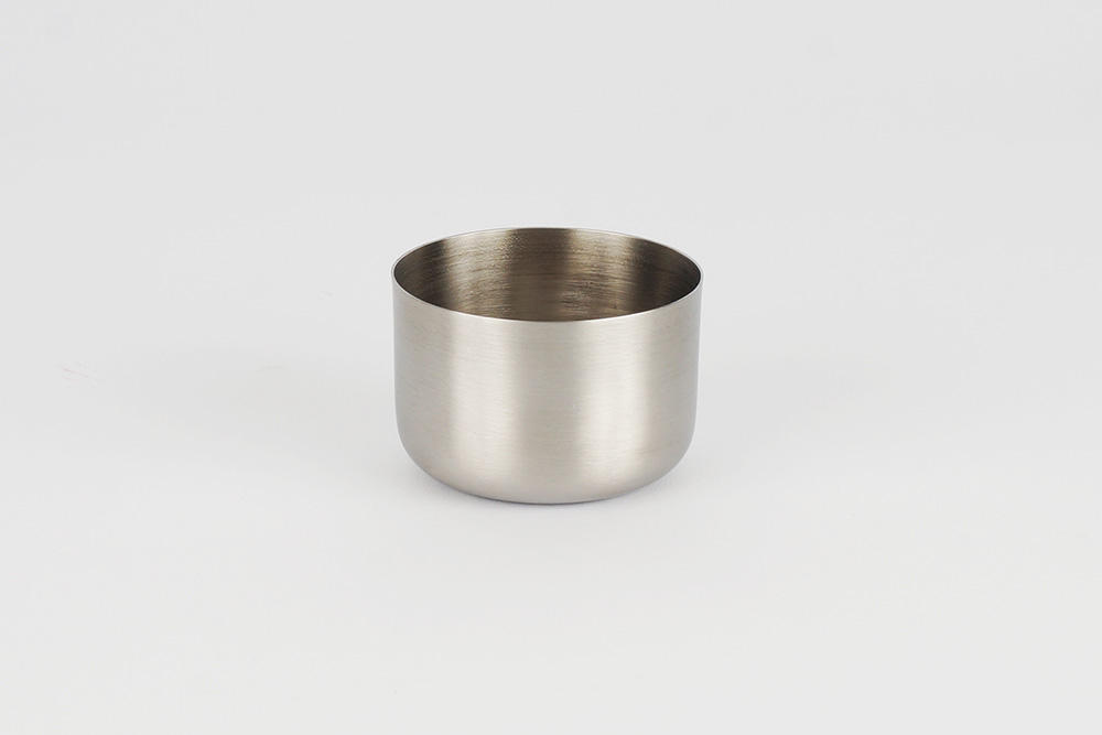 KAP-Condiment bowl-Sauce bowl-Brushed stainless steel