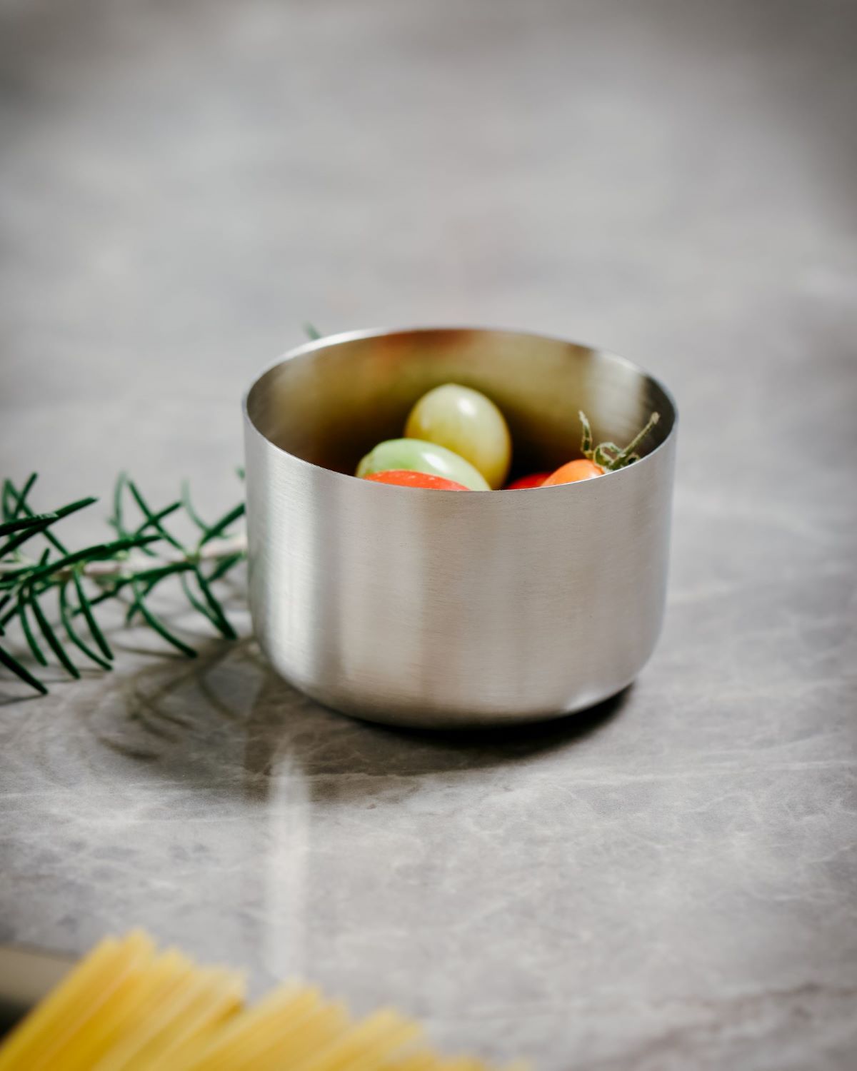 KAP-Condiment bowl-Brushed stainless steel