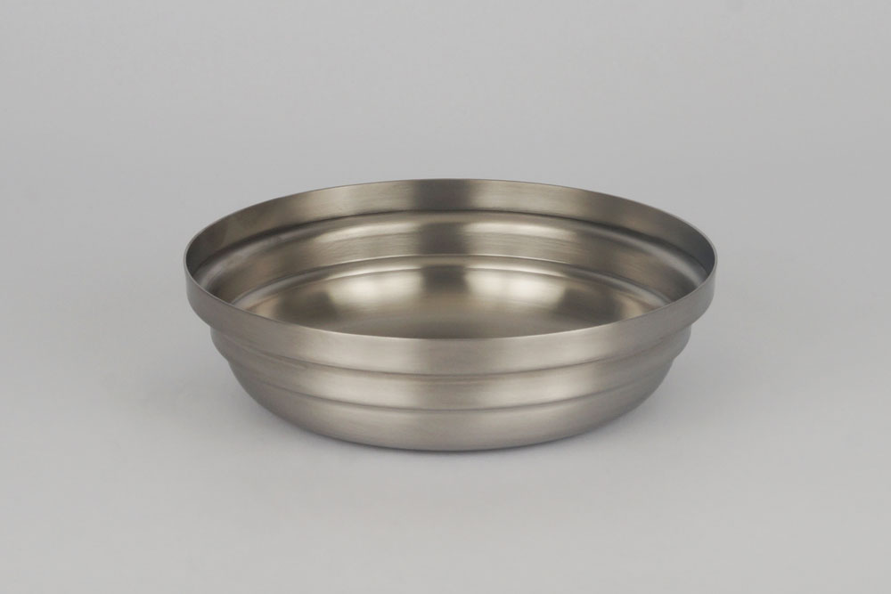 Kap-Stainless steel-Presentation-Beehive-Large bowl