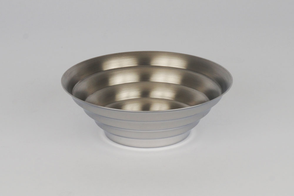 Kap-Stainless steel-Polished-beehive-dessert conical bowl-