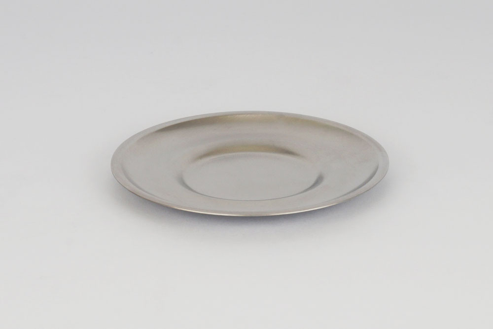 Kap-Stainless steel--brushed-dolce-ice cream saucer