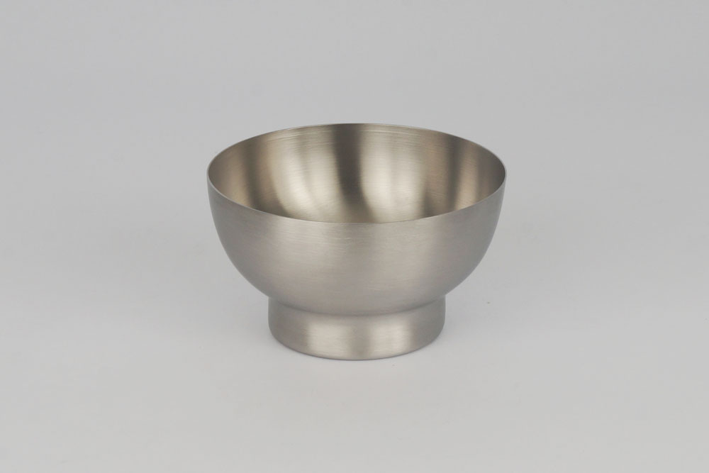 Kap-Stainless steel--brushed-dolce-ice cream cup-bowl