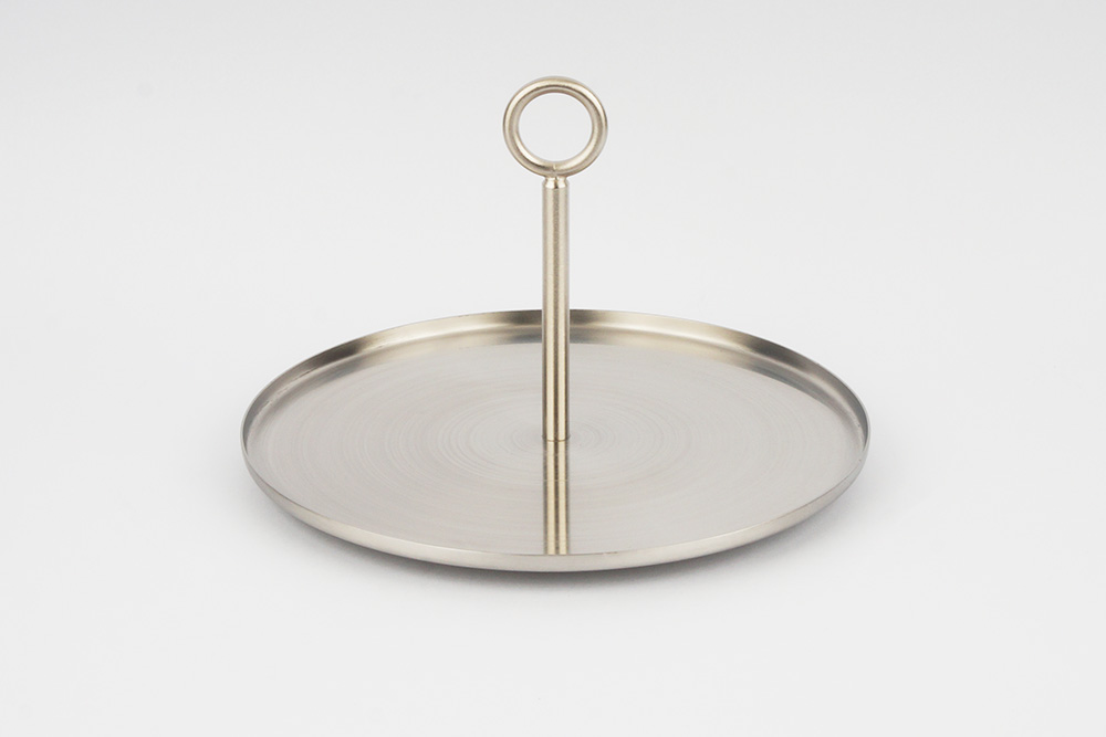 KAP-cylindrical-stand-plate-stainless steel